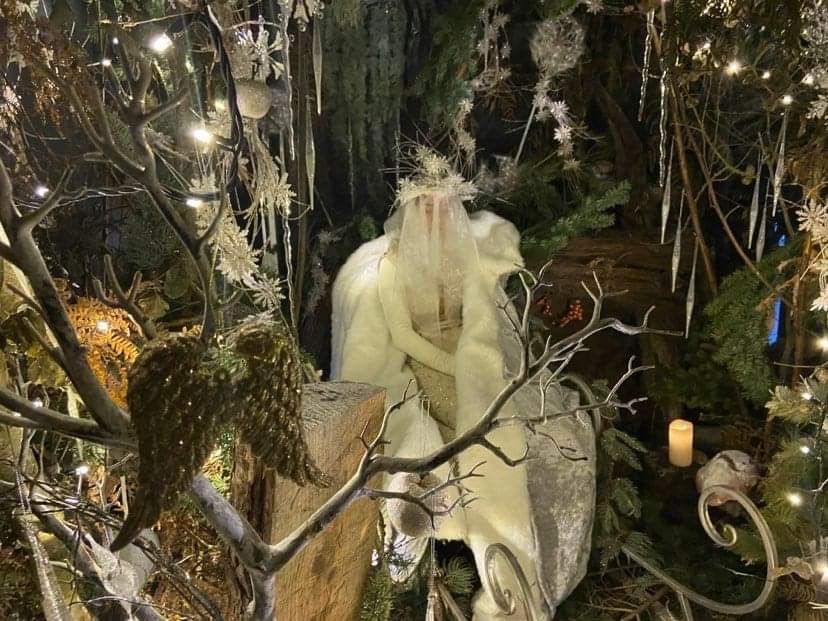 Lady Winter in her grotto