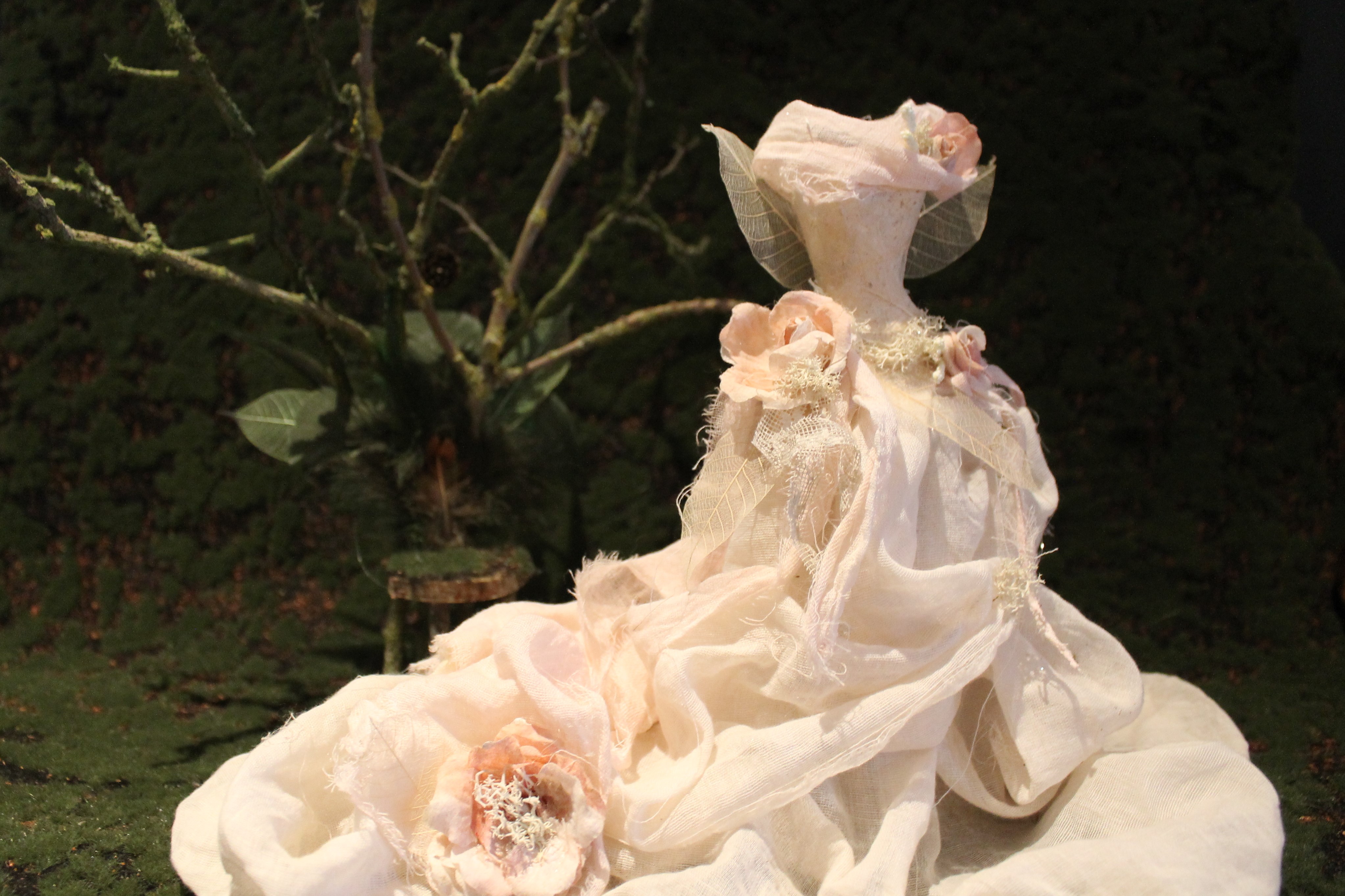 A flower fairy dress